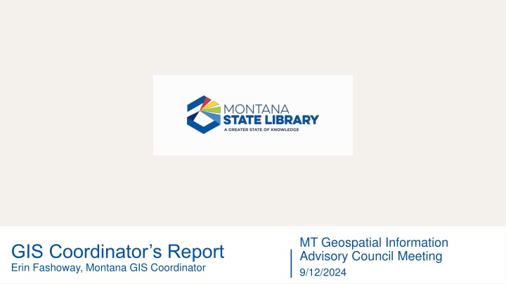 mt geospatial information advisory council n.w