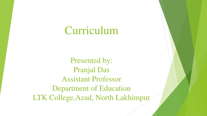 curriculum n.w