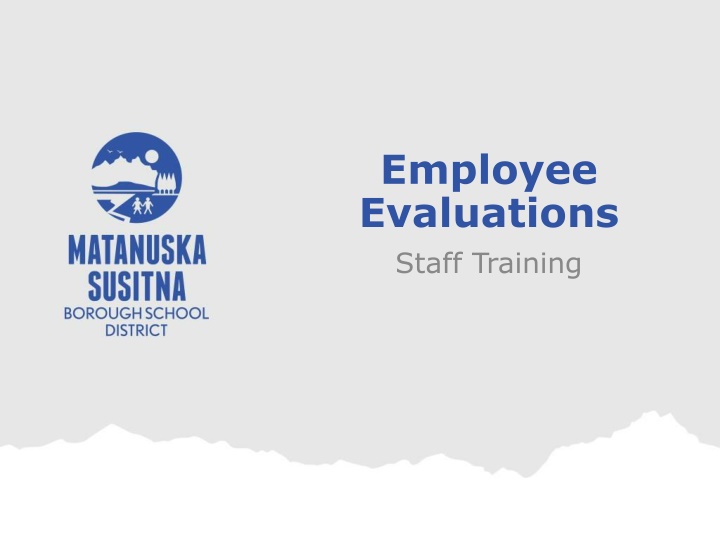 employee evaluations staff training n.w