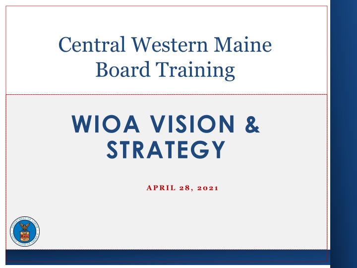 wioa vision strategy n.w