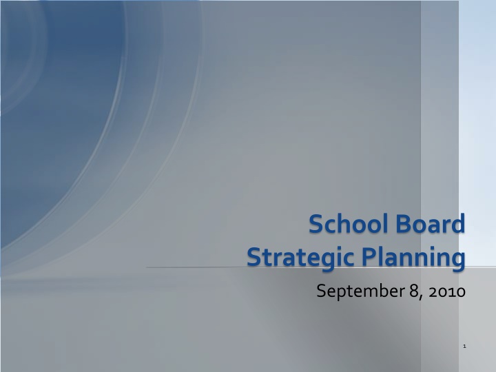 school board strategic planning n.w
