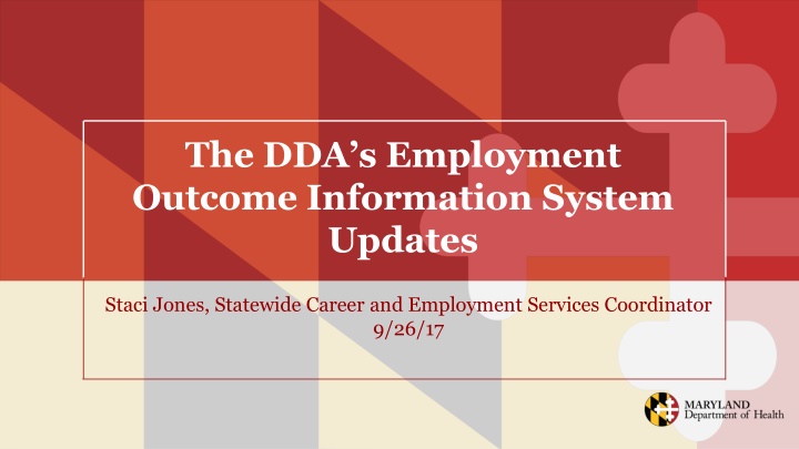 the dda s employment outcome information system n.w