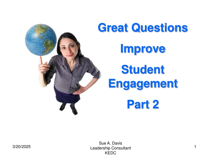 great questions n.w