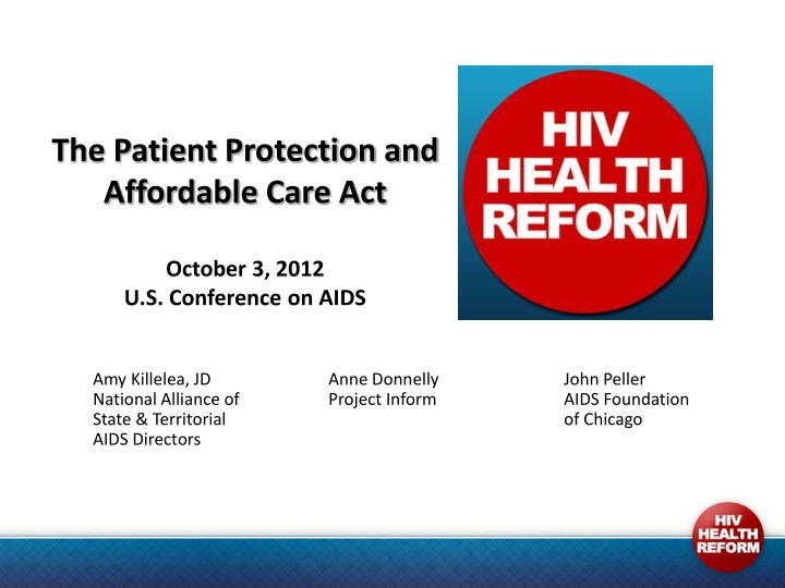 the patient protection and affordable care act n.w
