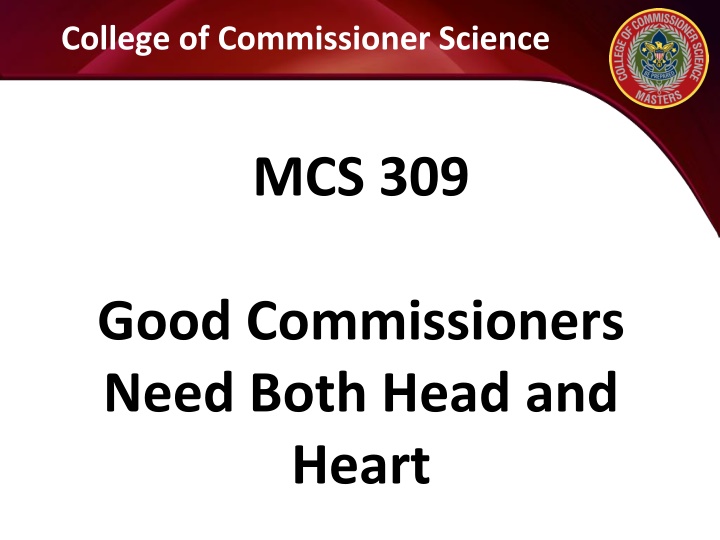 college of commissioner science n.w