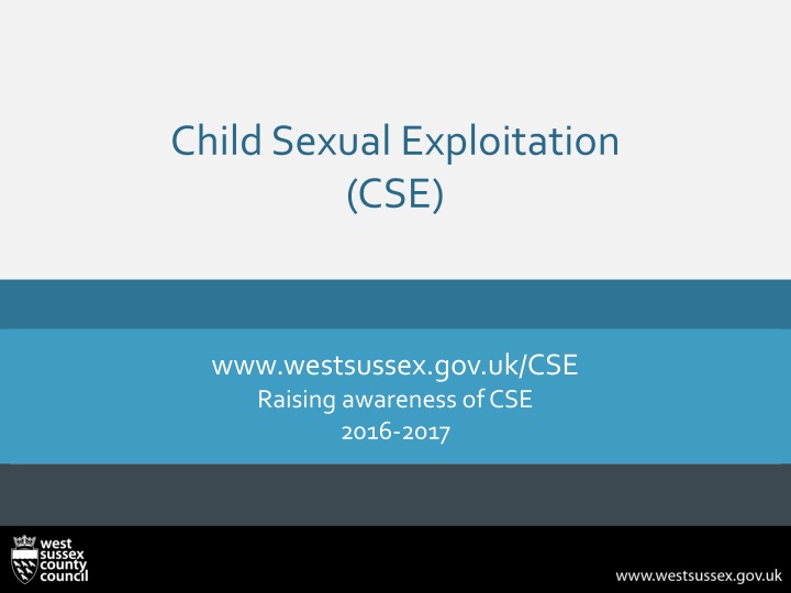 child sexual exploitation cse n.w