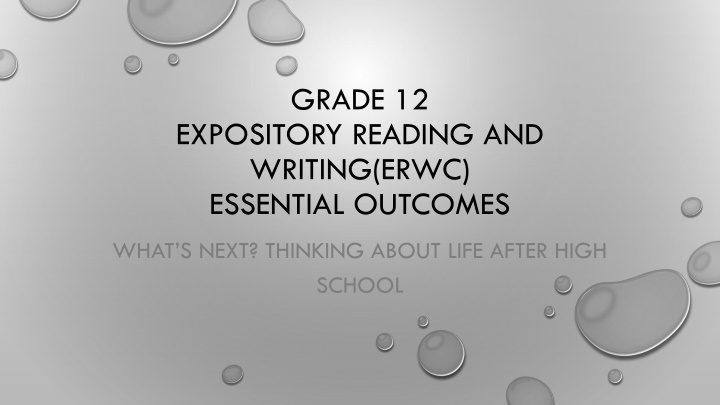 grade 12 n.w