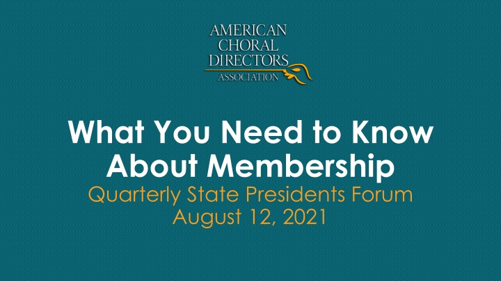 Insights on Membership Trends and Retention Strategies
