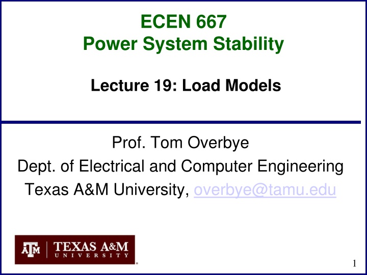 ecen 667 n.w