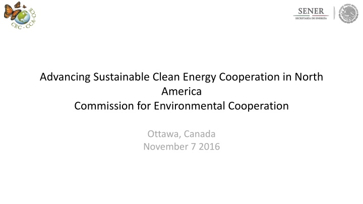 advancing sustainable clean energy cooperation n.w