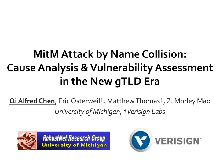 mitmattack by name collision cause analysis n.w