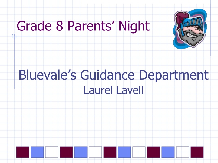grade 8 parents night n.w