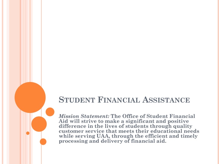 s tudent f inancial a ssistance n.w