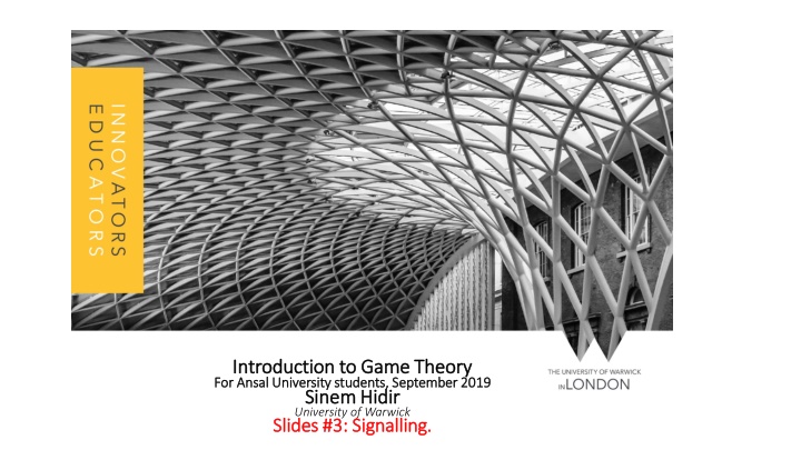 introduction to game theory introduction to game n.w