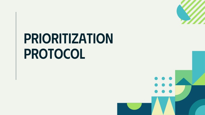 prioritization protocol n.w