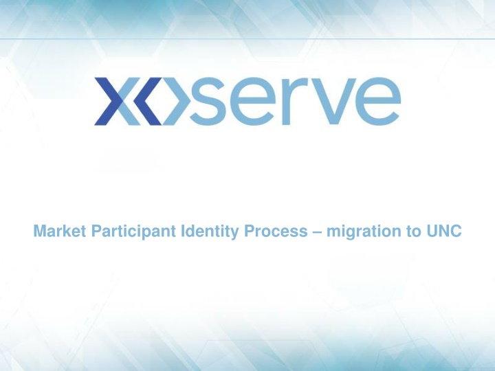 market participant identity process migration n.w