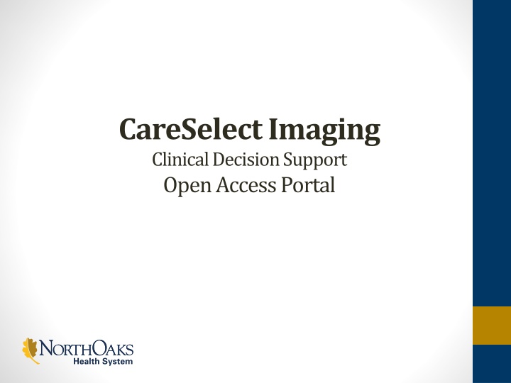 careselectimaging clinical decision support open n.w