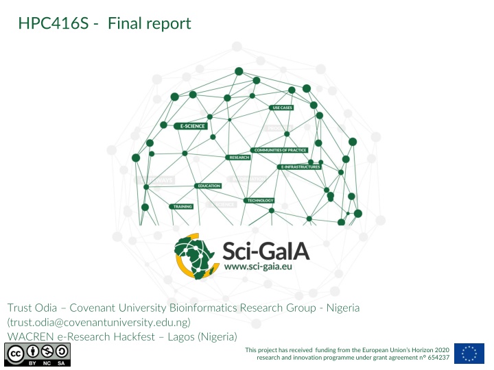 hpc416s final report n.w