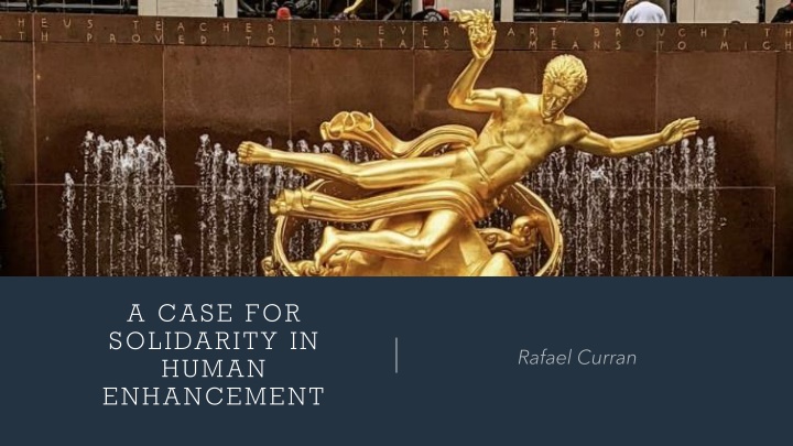 a case for solidarity in human enhancement n.w