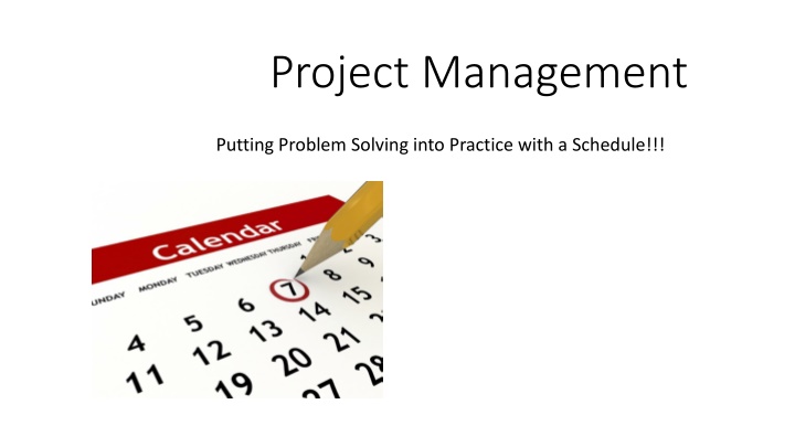 project management n.w
