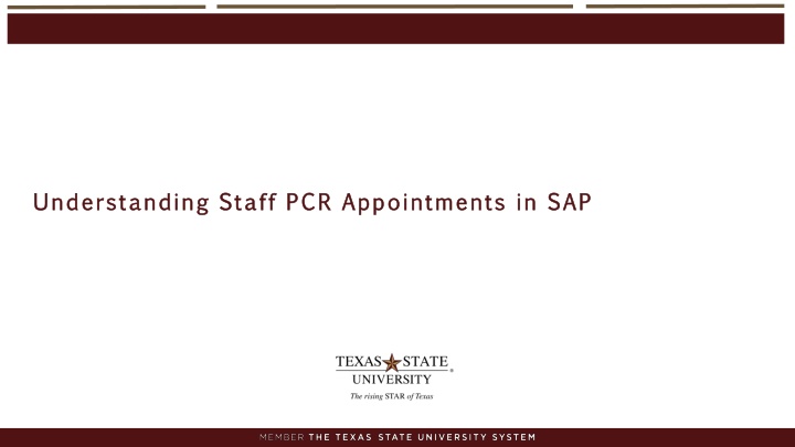 understanding staff pcr appointments n.w