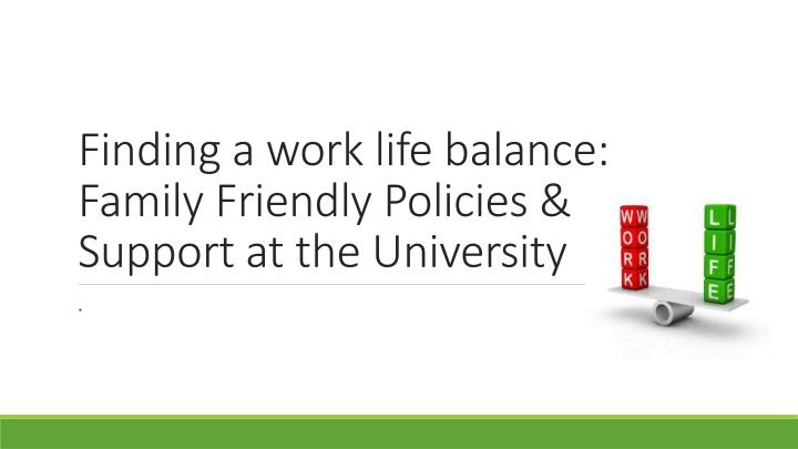 finding a work life balance family friendly n.w