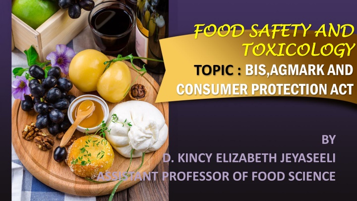 food safety and food safety and toxicology n.w