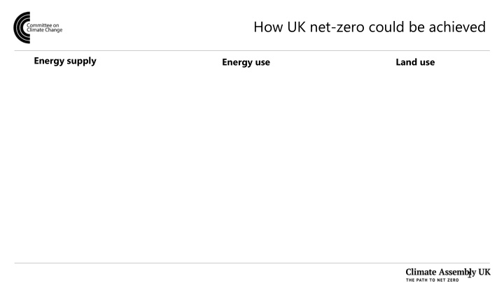 how uk net zero could be achieved n.w