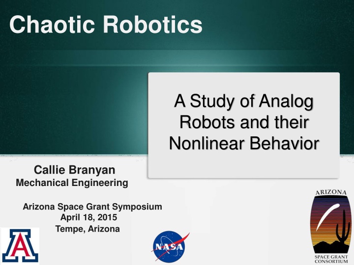 chaotic robotics n.w