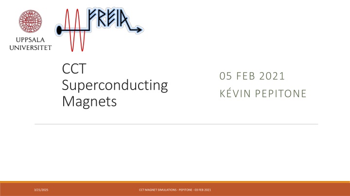 cct superconducting magnets n.w