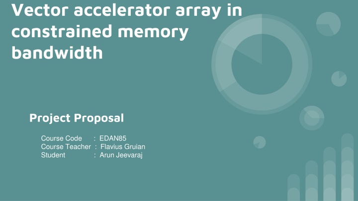 vector accelerator array in constrained memory n.w