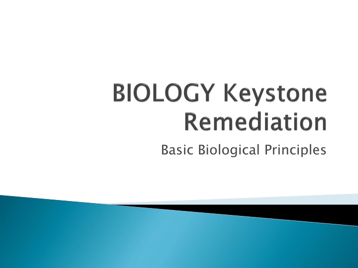 basic biological principles n.w