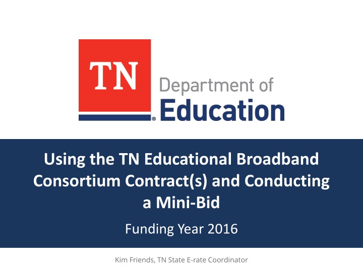 using the tn educational broadband consortium n.w