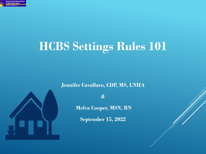 hcbs settings rules 101 n.w