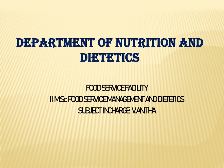 department of nutrition and department n.w