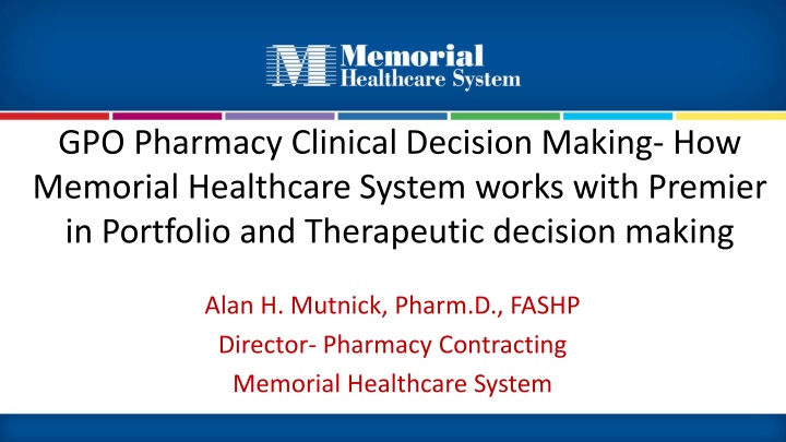 gpo pharmacy clinical decision making n.w