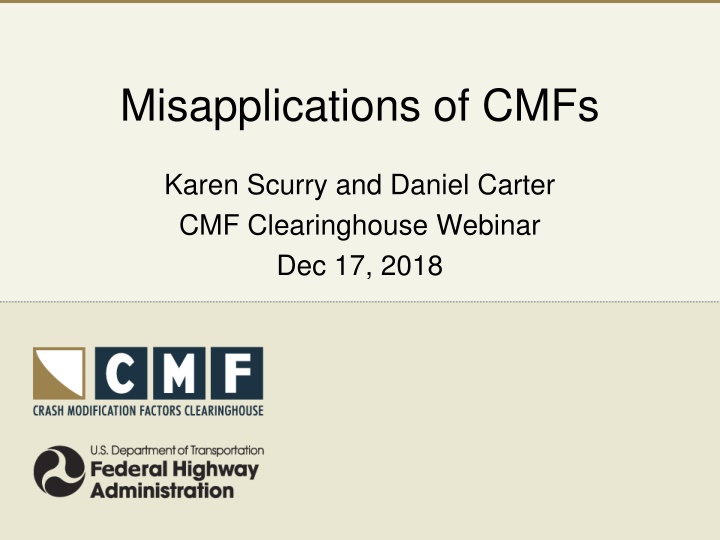 misapplications of cmfs n.w