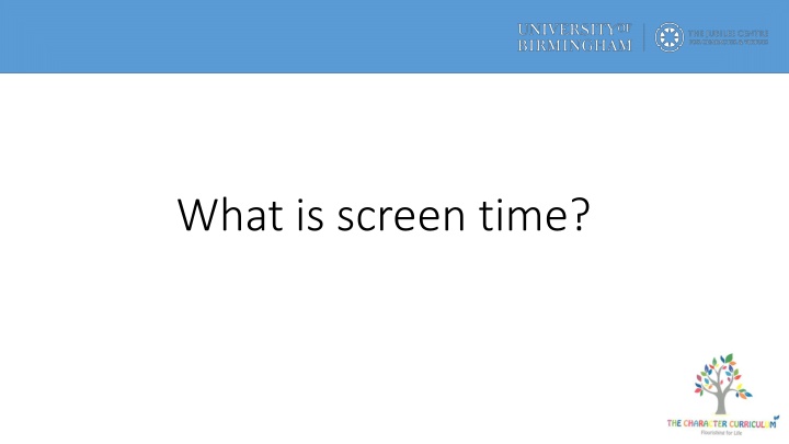 what is screen time n.w