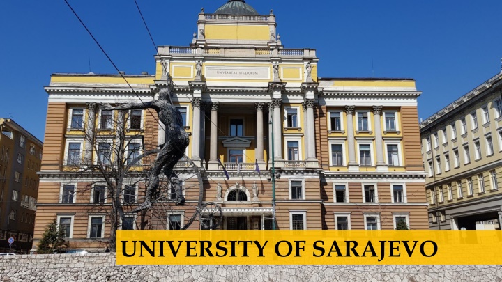 University of Sarajevo - Information and Highlights