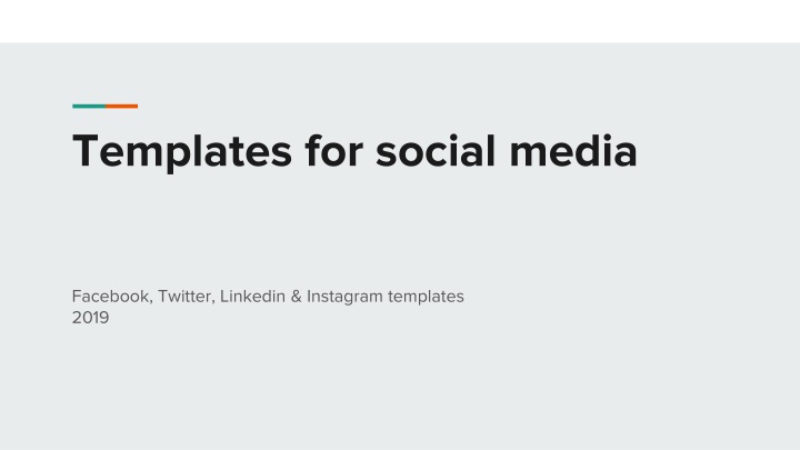 templates for social media n.w