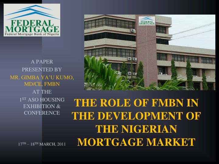 a paper presented by mr gimba ya u kumo n.w