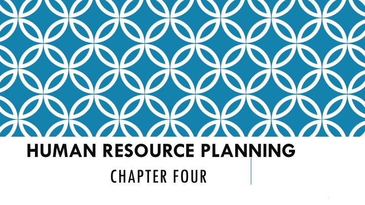 human resource planning n.w