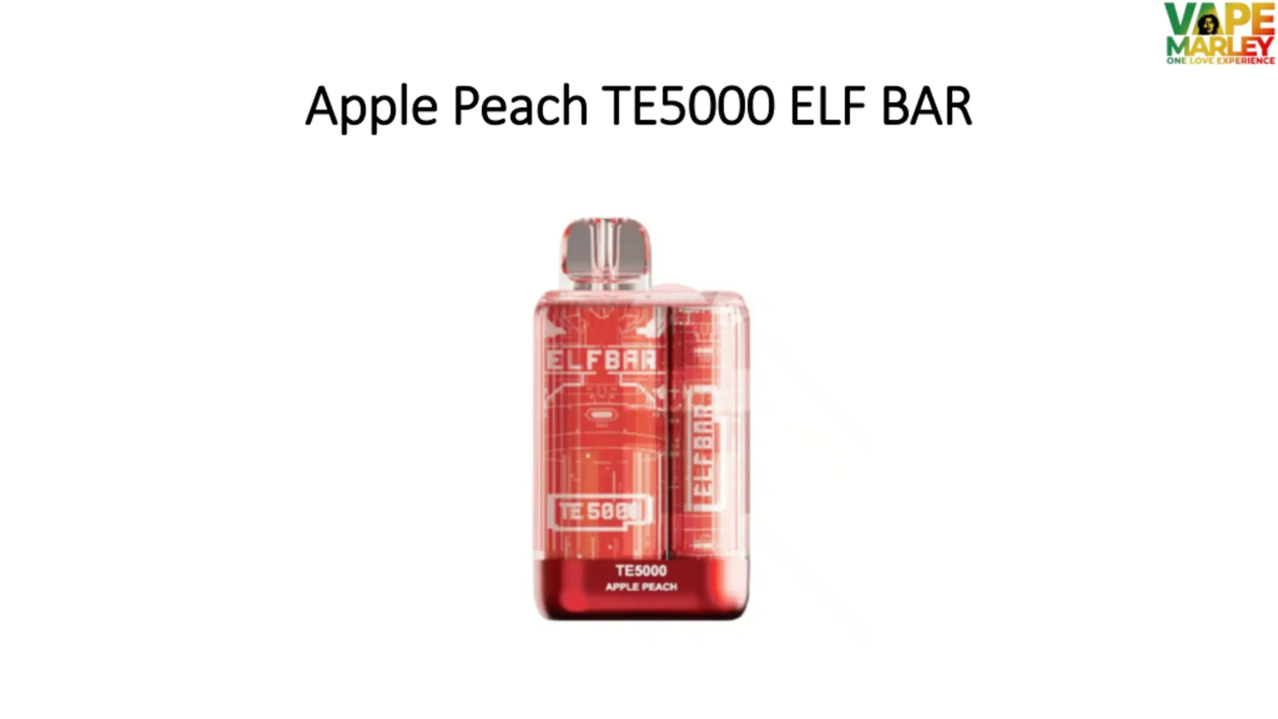 Apple Peach TE5000 ELF BAR