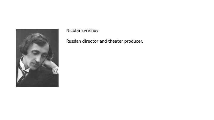 nicolai evreinov n.w