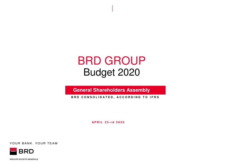 brd group budget 2020 n.w
