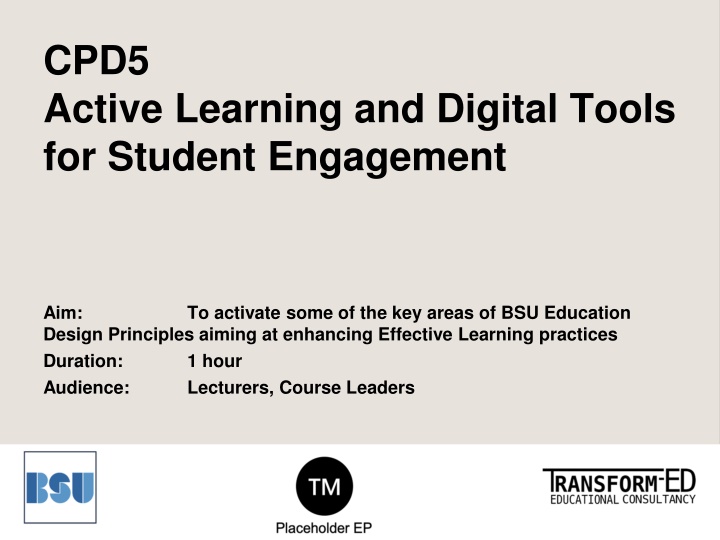 cpd5 active learning and digital tools n.w