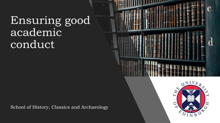 ensuring good academic conduct n.w