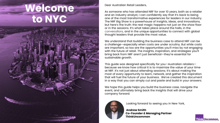 welcome to nyc n.w