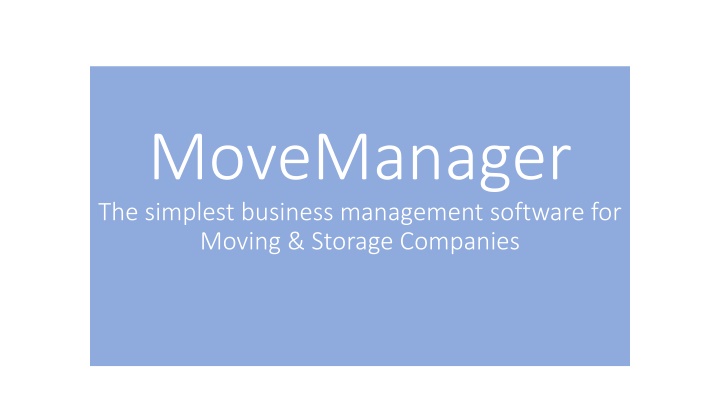 movemanager the simplest business management n.w