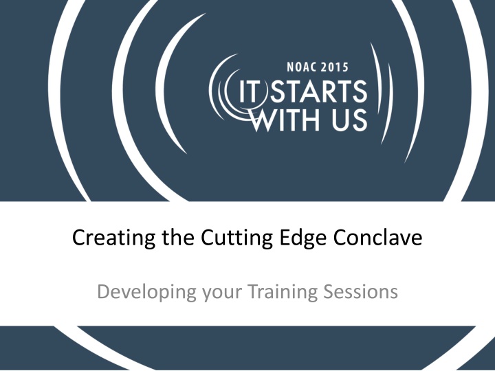 creating the cutting edge conclave n.w
